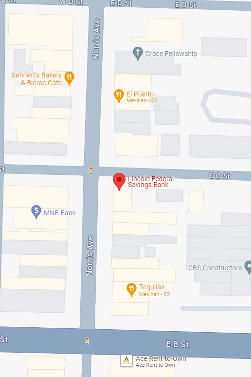 google maps screenshot showing the McCook location