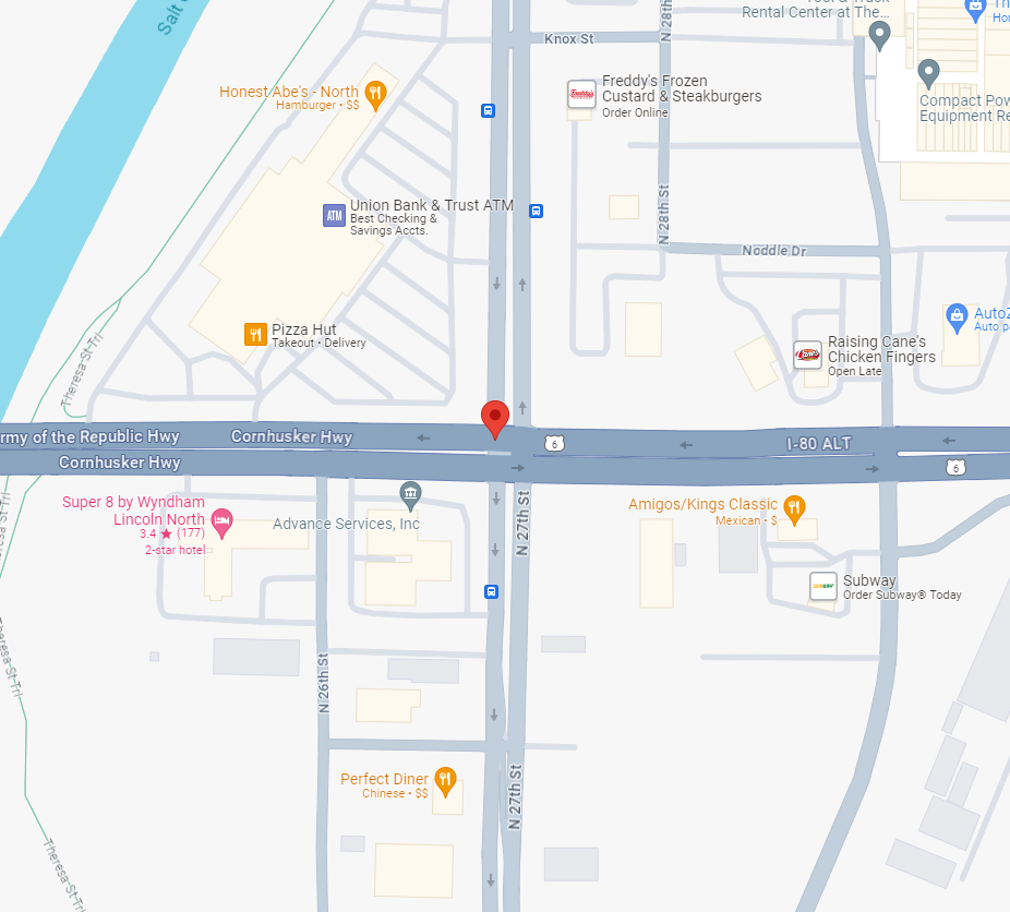 Stone Bridge Creek lots pin on Google Maps